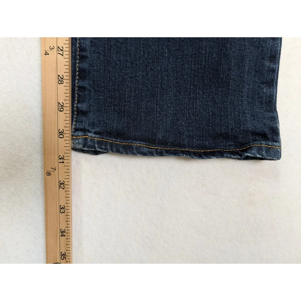 American Eagle Womens Jeans Kick Boot Stretch Size 8 Regular Blue - Picture 7 of 9